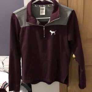 Pink 1/4 zip